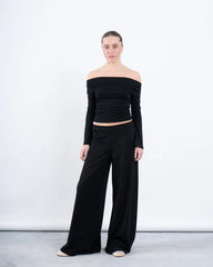 Wide-Leg No Waist Pants - Venti