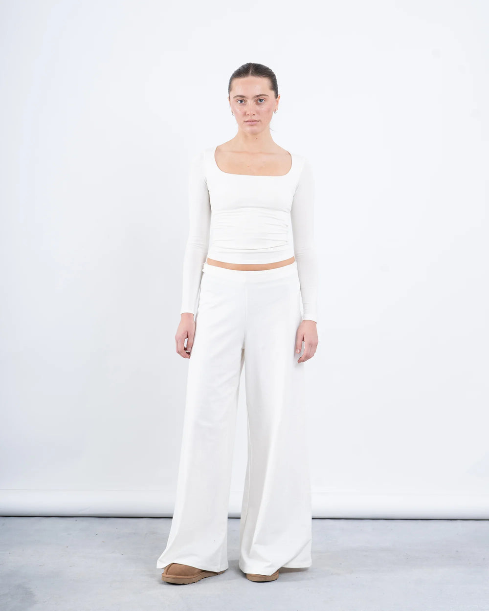 Wide-Leg No Waist Pants - Venti