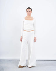 Wide-Leg No Waist Pants - Venti