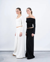 Wide-Leg No Waist Pants - Venti