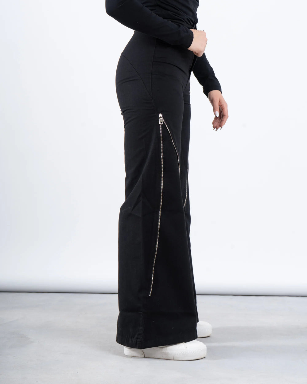 Statement Zipper Pants - Venti