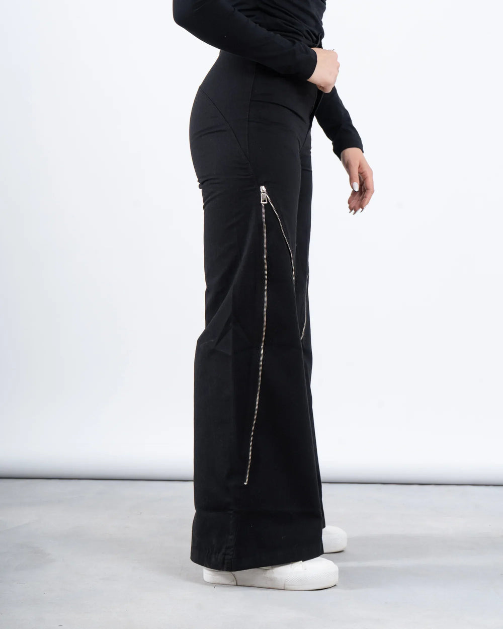 Statement Zipper Pants - Venti