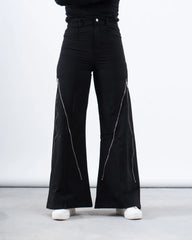 Statement Zipper Pants - Venti