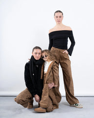 Suede Leopard Print Pants - Venti
