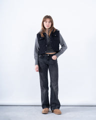 Quilted Button-Up Vest