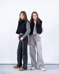 Quilted Button-Up Vest