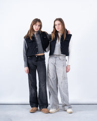 Quilted Button-Up Vest