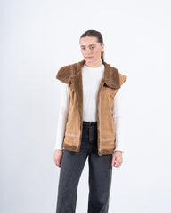 Double-Face Suede & Teddy Vest - Venti