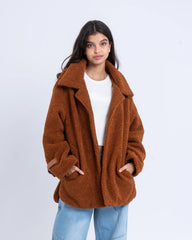 Oversized Teddy Jacket - Venti