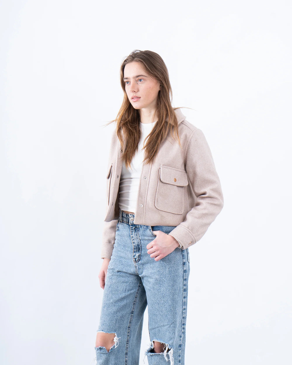 Wool Blend Jacket - Venti