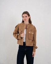 Studded Suede Jacket - Venti