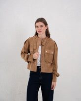 Studded Suede Jacket - Venti