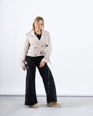 Cropped Trench Jacket - Venti