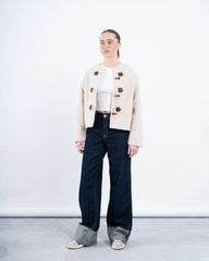 Toggle-Button Teddy Jacket - Venti