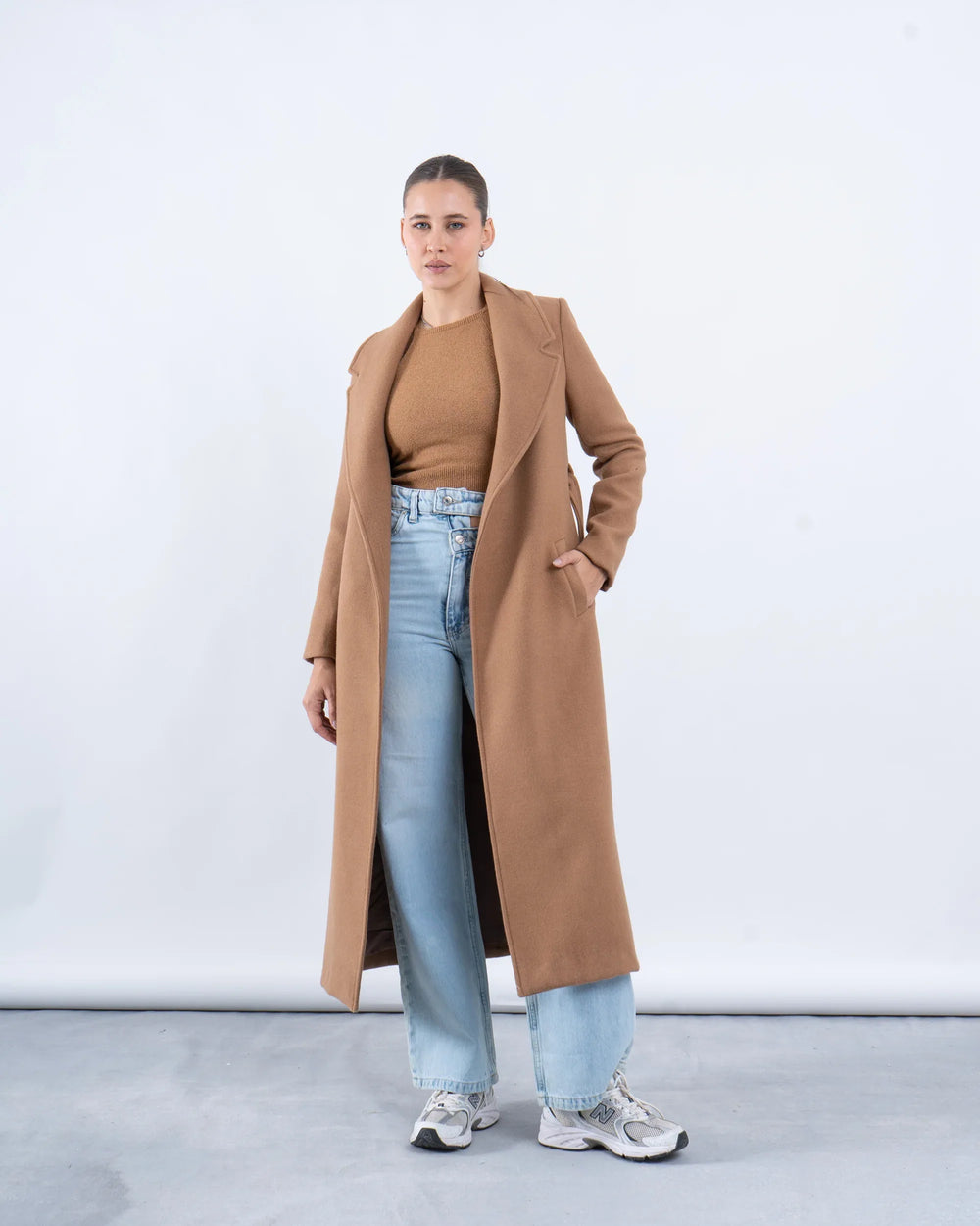 Essential Wool-Blend Long Coat - Venti