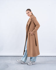 Essential Wool-Blend Long Coat