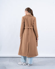 Essential Wool-Blend Long Coat