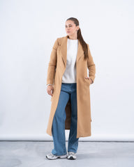 Essential Wool-Blend Long Coat