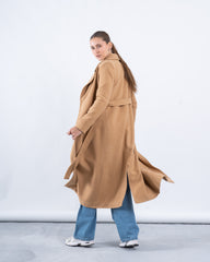 Essential Wool-Blend Long Coat