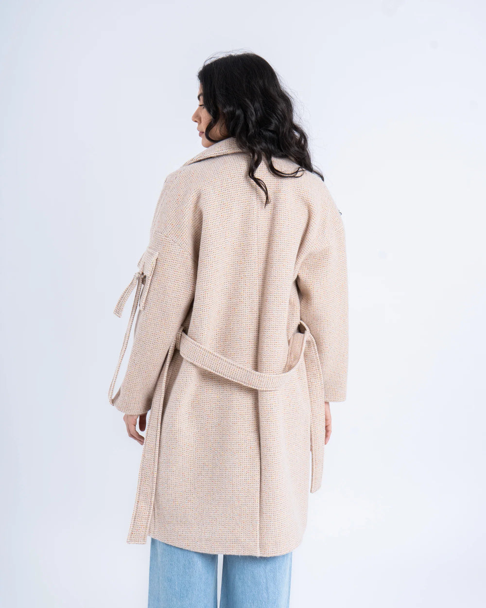 Longline Wool Coat - Venti