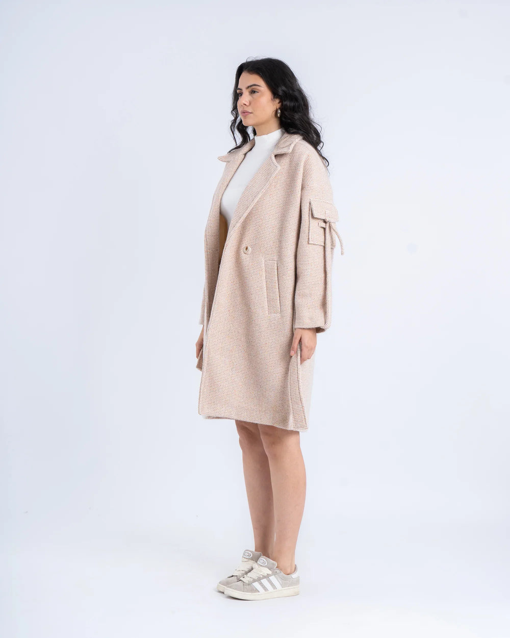Longline Wool Coat - Venti