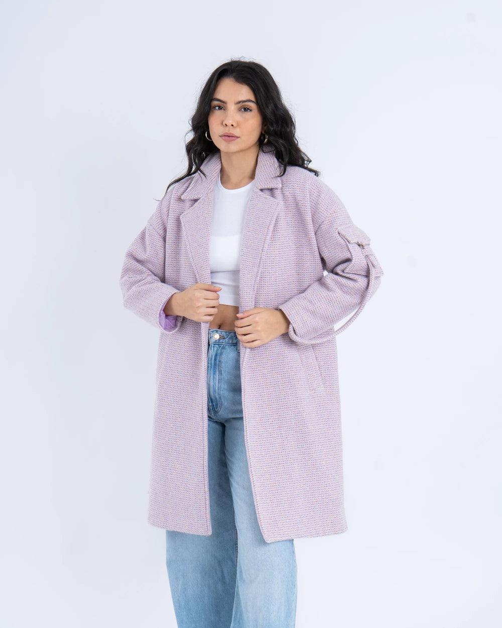 Longline Wool Coat - Venti