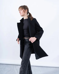 Double-Breasted Long Coat - Venti