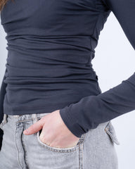 Draped Criss Cross Essential Top - Venti