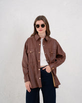 Leather Overshirt - Venti
