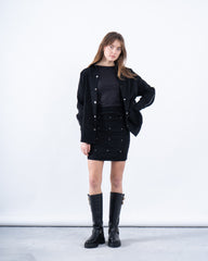 Suede Shirt With Detail