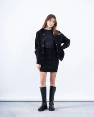 Suede Shirt With Detail - Venti