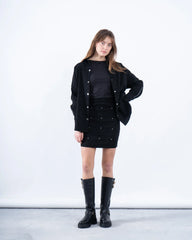 Suede Shirt With Detail - Venti