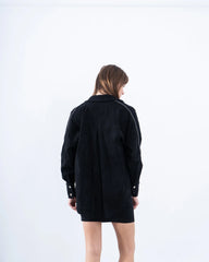 Suede Shirt With Detail - Venti