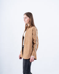 Suede Shirt With Detail