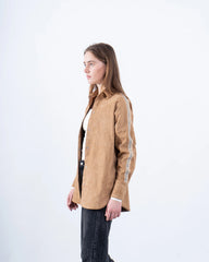 Suede Shirt With Detail - Venti