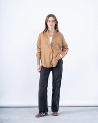 Suede Shirt With Detail - Venti