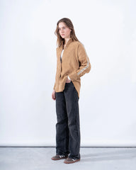 Suede Shirt With Detail - Venti