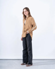 Suede Shirt With Detail - Venti