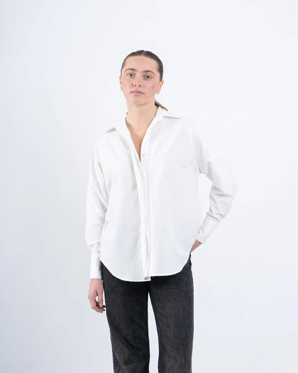 White Cotton Shirt - Venti