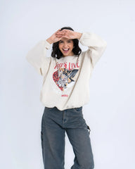 Oversized Graphic Hoodie - Venti