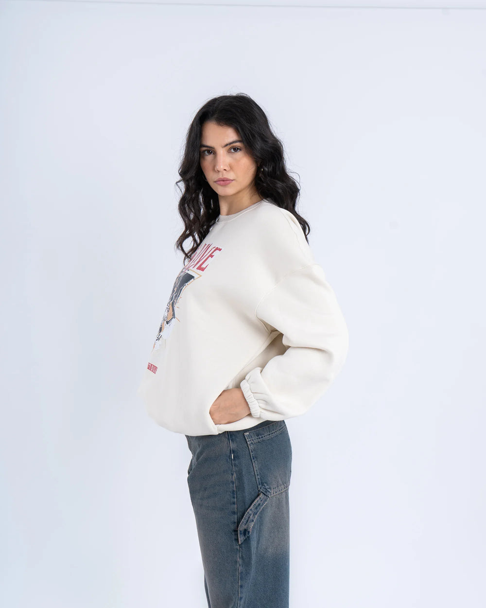 Oversized Graphic Hoodie - Venti