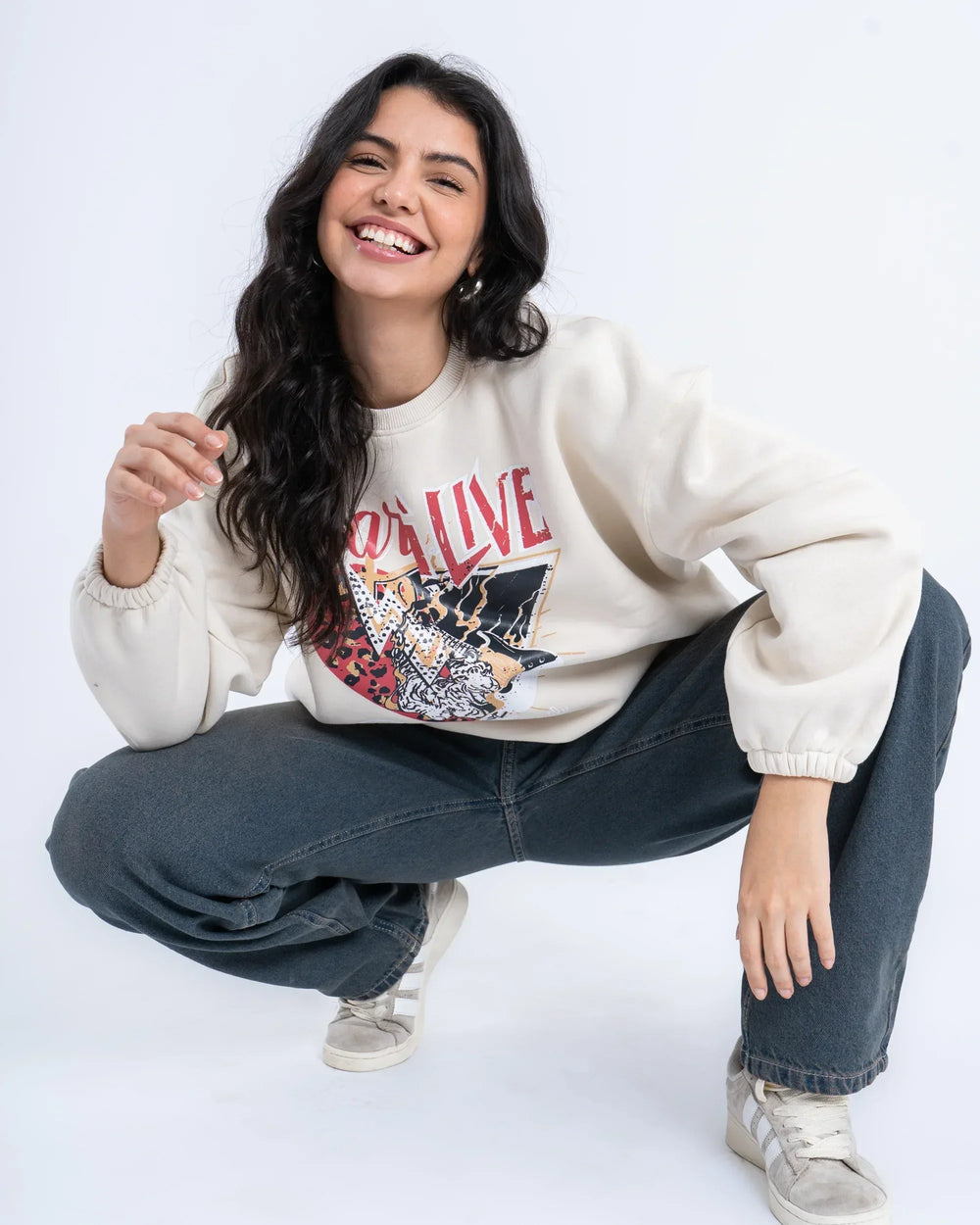 Oversized Graphic Hoodie - Venti