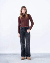 Ribbed Knit Top - Venti