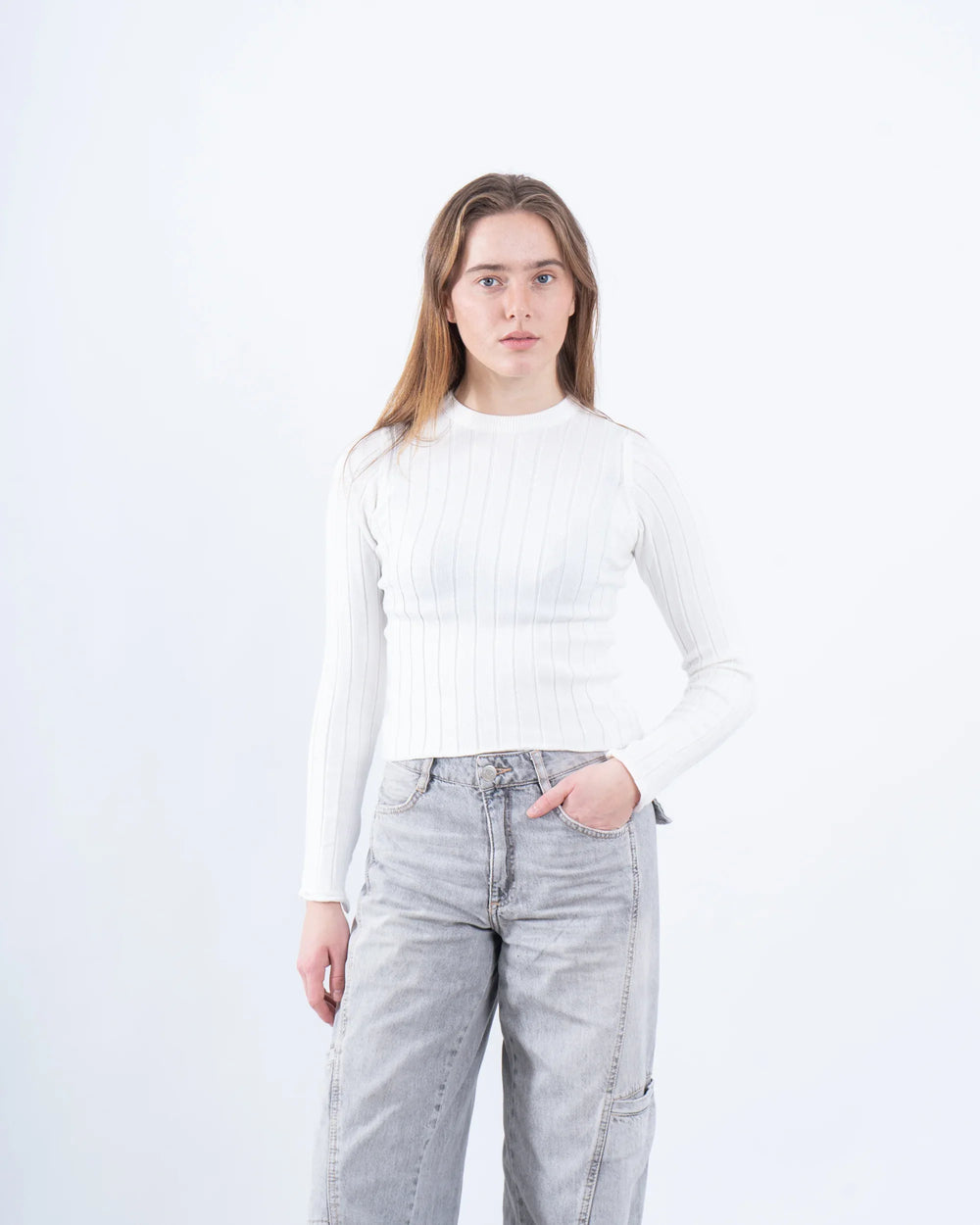 Ribbed Knit Top - Venti