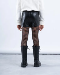 Leather Belted Skort - Venti