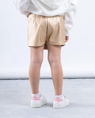 Leather Belted Skort - Venti