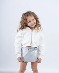 Leather Belted Skort - Venti