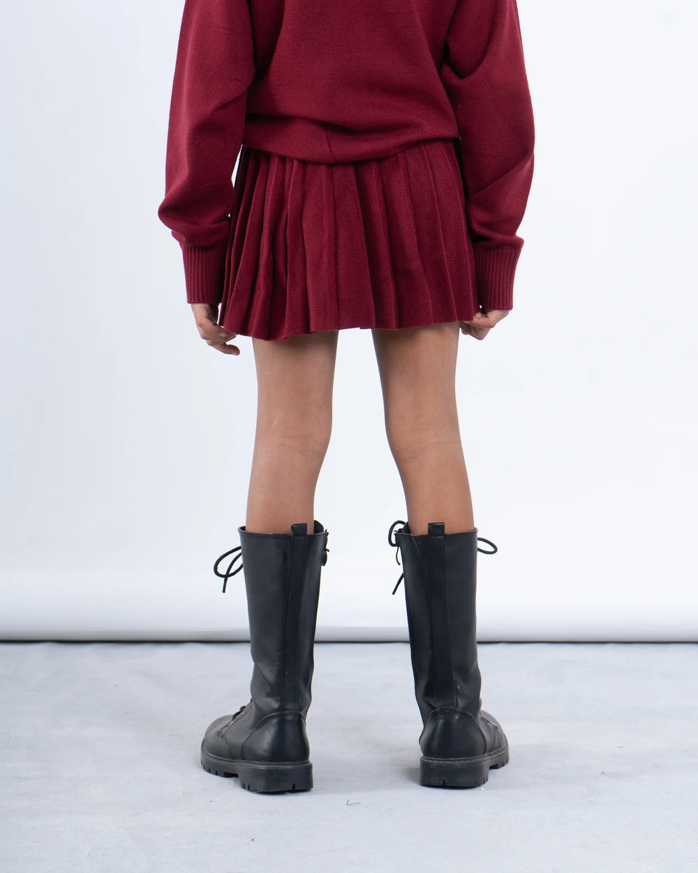 Knit Pleated Skirt - Venti