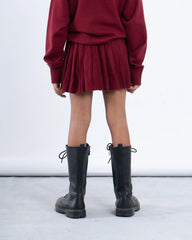 Knit Pleated Skirt - Venti