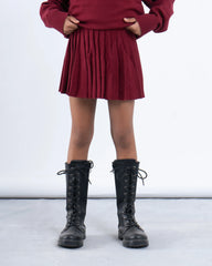 Knit Pleated Skirt - Venti